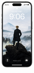 【スマホ壁紙】《雲海の上の旅人》｜カスパー・ダーヴィト・フリードリヒ
