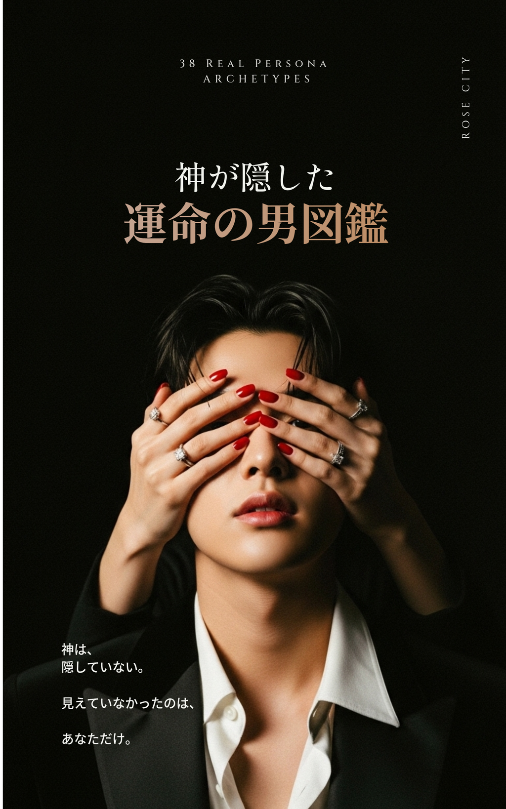 『神が隠した、運命の男図鑑』 〜 あなたがまだ知らない 「本命男性」の見抜き方 〜